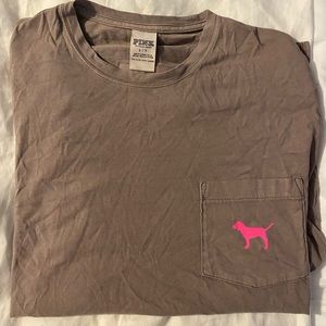 Pink long sleeved shirt